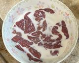 レバーとレタスであんかけ焼きそば作り方1写真