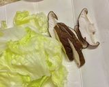 レバーとレタスであんかけ焼きそば作り方3写真