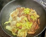 レバーとレタスであんかけ焼きそば作り方9写真
