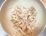 鶏ささみともやしの胡麻ダレサラダ♫作り方1写真