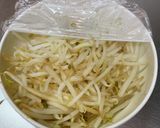 鶏ささみともやしの胡麻ダレサラダ♫作り方2写真