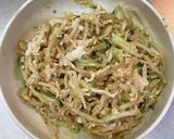 鶏ささみともやしの胡麻ダレサラダ♫作り方4写真