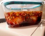 半熟ゆで卵の甘辛醤油漬けを熱々のご飯で作り方11写真