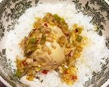半熟ゆで卵の甘辛醤油漬けを熱々のご飯で作り方12写真