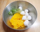 おうちレストラン♪鯛と八朔のカプレーゼ作り方3写真