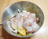 おうちレストラン♪鯛と八朔のカプレーゼ作り方4写真