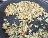 春菊の納豆のピリ辛チャーハン作り方6写真