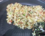 春菊の納豆のピリ辛チャーハン作り方7写真