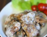 もろみのチカラで作る、鯖のカレー竜田揚げ作り方4写真