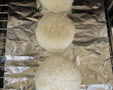 焼きおにぎり　前日に残りご飯で下ごしらえ作り方4写真