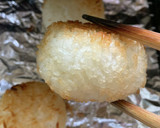 焼きおにぎり　前日に残りご飯で下ごしらえ作り方7写真