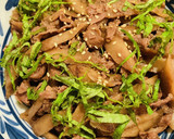 牛肉とごぼうのしぐれ煮作り方5写真
