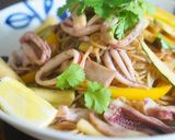 旨味たっぷり!イカのタイ風焼きそば作り方5写真