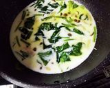 ワンパン牛乳だけのクリームパスタ作り方3写真