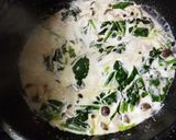 ワンパン牛乳だけのクリームパスタ作り方5写真