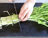 水菜♡豆腐カニカマヨサラダ作り方1写真