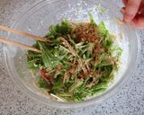 水菜♡豆腐カニカマヨサラダ作り方4写真