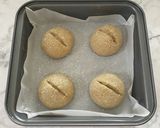 手ごね&トースターでライ麦50%丸パン作り方12写真