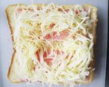 お好み焼き味のホットサンド作り方3写真