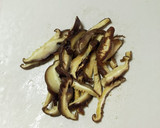 青梗菜と干し椎茸のオイスターソース炒め作り方1写真