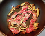 青梗菜と干し椎茸のオイスターソース炒め作り方3写真