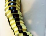 ナスのはさみハンバーグ作り方1写真