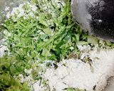 すりおろしレンコン入りお好み焼き作り方5写真