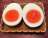 半熟卵を超えたとろ生（なま）ゆで卵作り方8写真
