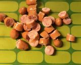 茄子とソーセージのパスタ作り方7写真