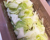 しらすとキャベツの和風パスタ作り方1写真