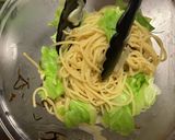 しらすとキャベツの和風パスタ作り方3写真