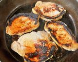 味付け簡単!つけて焼くだけポークステーキ作り方5写真