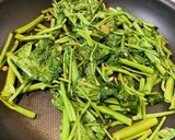 ＊もろみのチカラで空芯菜のニンニク炒め＊作り方6写真