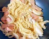胸肉柔らか下味革命!ワンパン旨鶏パスタ作り方4写真