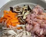 鶏ごぼうごはん作り方2写真