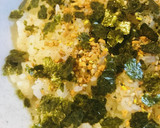 毎日のしろごはん●ふりかけ＆もみ海苔丼作り方1写真