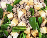 厚揚げひき肉ピーマンの甜麺醤炒め作り方8写真