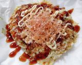 簡単！レンジでお好み焼き風作り方4写真