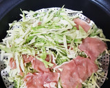 豚肉とキャベツのしっとり蒸し作り方3写真