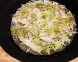 豚肉とキャベツのしっとり蒸し作り方4写真