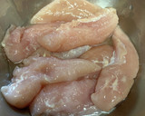 とりささみの青のり風味/七尾市学校給食作り方1写真