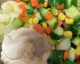 マセドアンサラダ/七尾市学校給食作り方4写真