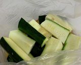 簡単・おつまみ！ズッキーニの旨味唐揚げ作り方3写真