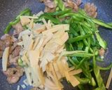 青椒肉絲（オイスターソースなし）作り方4写真