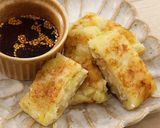手軽に作れる♪もっちもち「ねぎチヂミ」作り方5写真