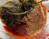 すぐ食べれるもずくキムチ作り方3写真