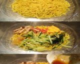 美味ドレ焦がしにんにくプルコギ冷やし中華作り方1写真