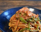味噌トマトソースのパスタ作り方8写真