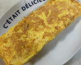 卵焼き器で、朝のオムレツ(塩卵焼き)作り方6写真