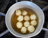 揚げ里芋の黒ゴマソースかけ作り方2写真